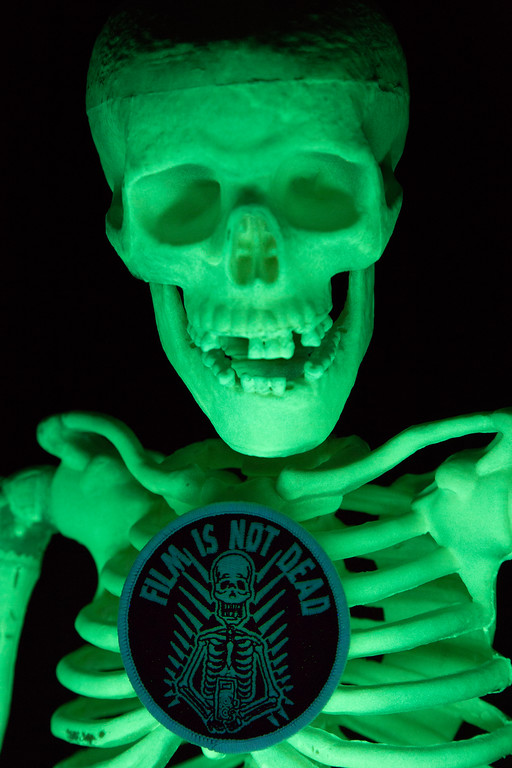 ShootFilmCo.Com - Film Is Not Dead Patch (Glow-In-The-Dark)
