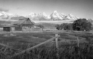 Barn at Mormon Row - Antelope Flats, Wyoming
