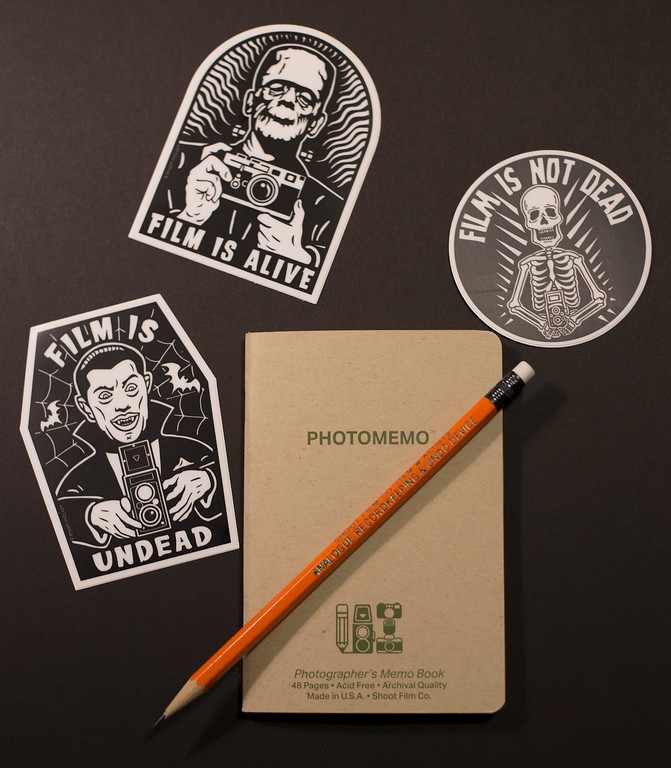 ShootFilmCo.com - PhotoMemo Photographer's Memo Book & Vinyl Stickers