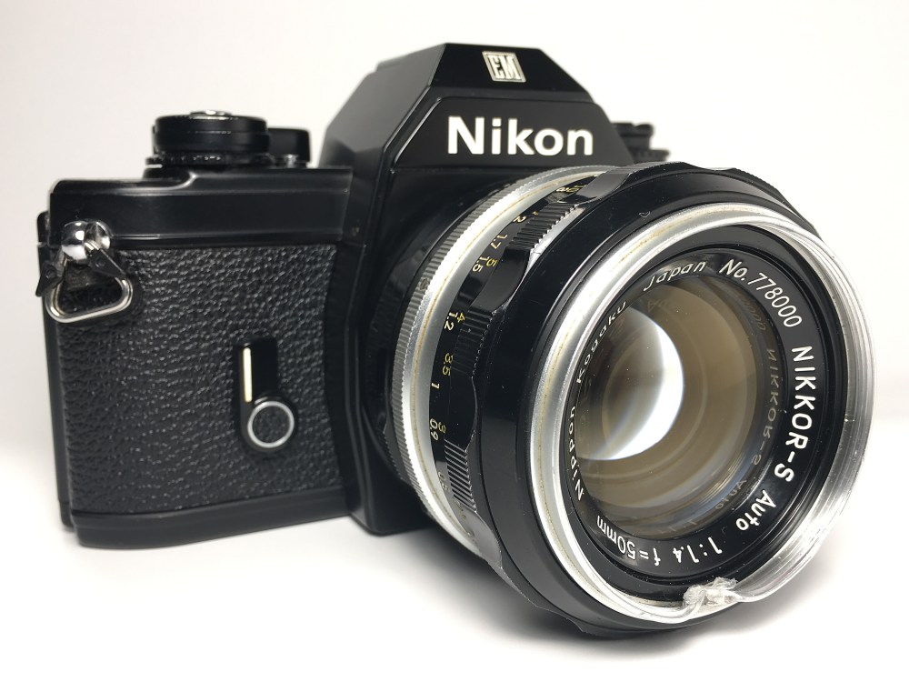 Nikon EM (1979 - 1982) with Nikkor-S 50mm 1.4
