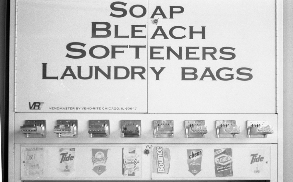 The idea was to photographic inside various laundromat's in Northern Utah.