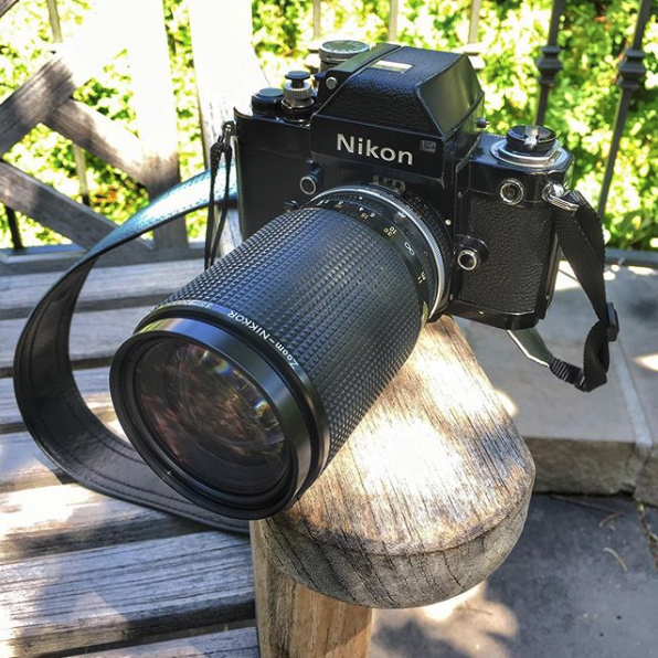 Camera: Nikon F2 Photomic (1971). Lens: Nikkor 35 - 200mm f/3.5 - 22 - Macro.