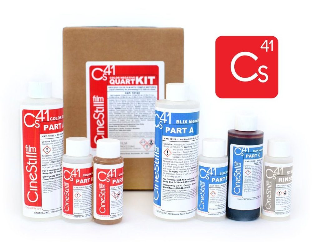 CineStill CS41 Liquid Developing Quart Kit for Processing C-41 Color Negative Film 