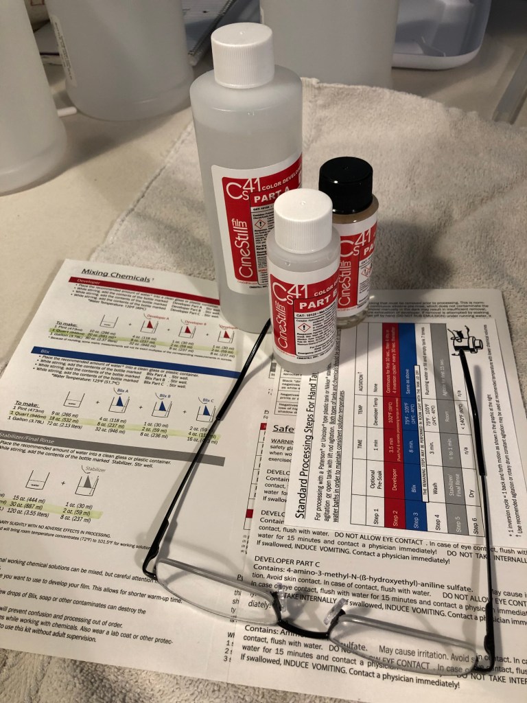 CineStill Cs41 Liquid Developing Kit for C-41 Color Film - 1 Quart