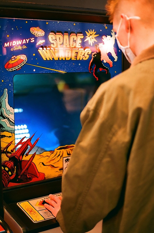 Space Invaders at Flynn's Retrocade - Roy, Utah