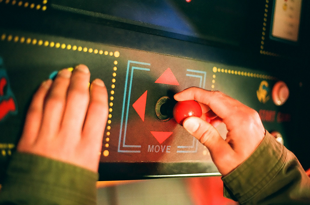 Pac-Man at Flynn's Retrocade - Roy, Utah