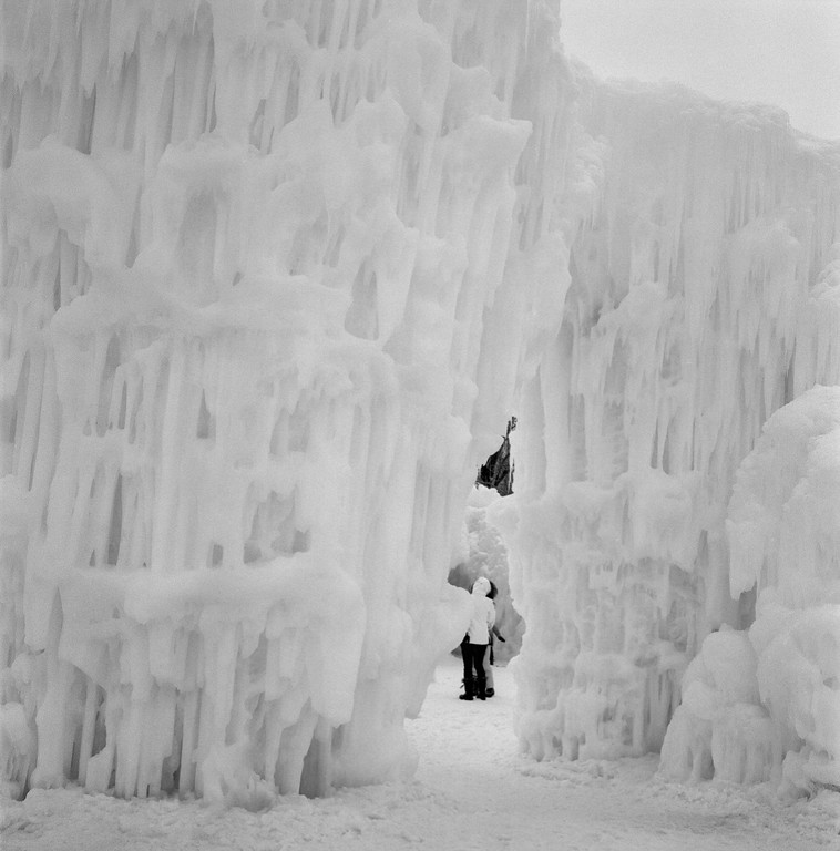 Midway Ice Castles - Midway, Utah (Fuji Acros 100II)