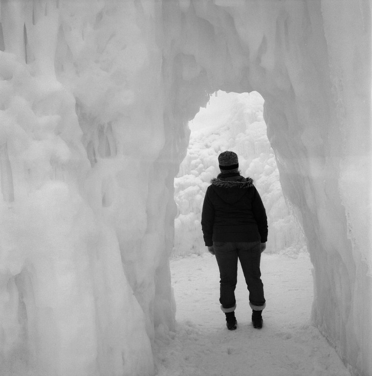 Midway Ice Castles - Midway, Utah (Fuji Acros 100II)