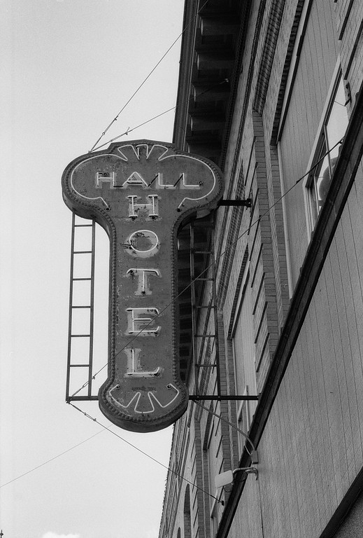 Hall Hotel - Wallace, Idaho.