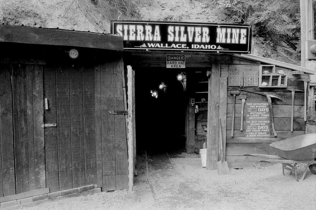 Sierra Silver Mine - Wallace, Idaho.