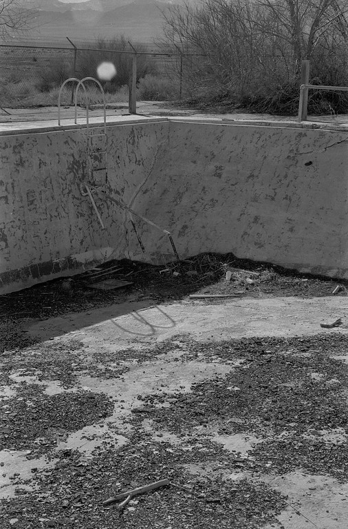 Abandoned Swimming Pool at the Historic Wendover Airfield - Wendover, Utah