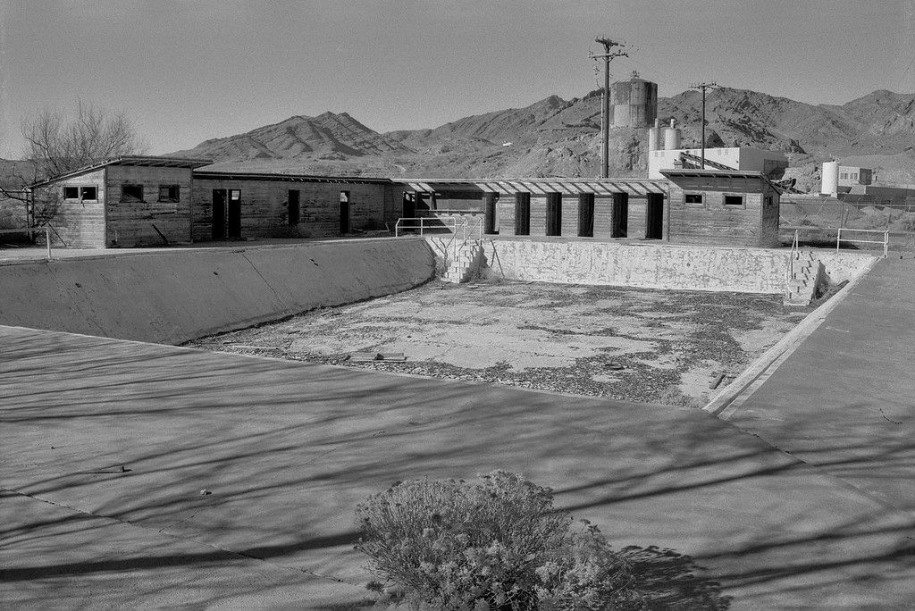 Abandoned Swimming Pool at the Historic Wendover Airfield - Wendover, Utah