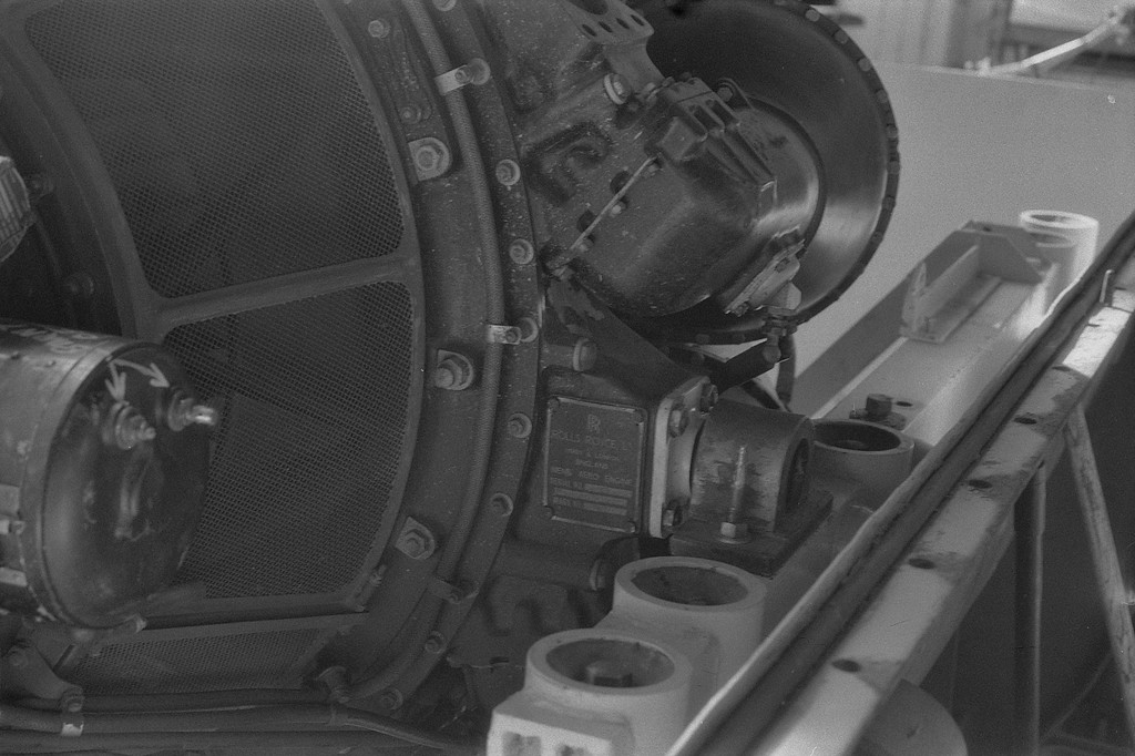 Rolls Royce Aircraft Engine - Historic Wendover Airfield - Wendover, Utah