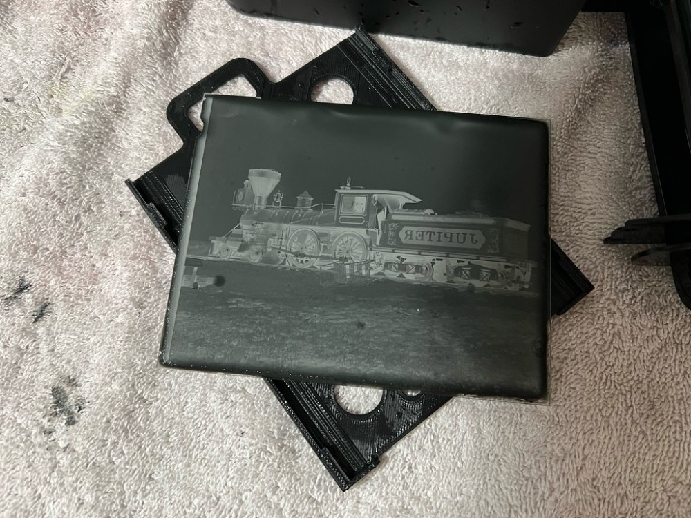 J. Lane Glass Plate