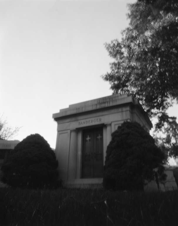 Pinhole Photos at Mount Olivet Cemetery