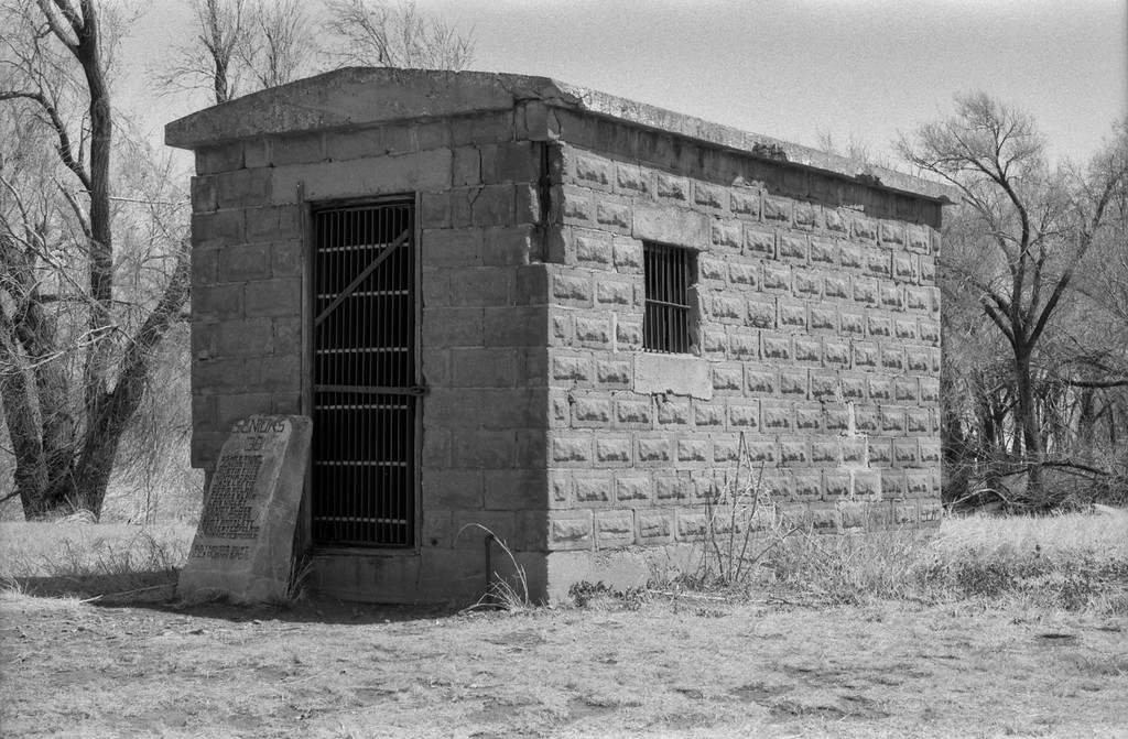 One Room Jail - Route 66 - Texola, Oklahoma
