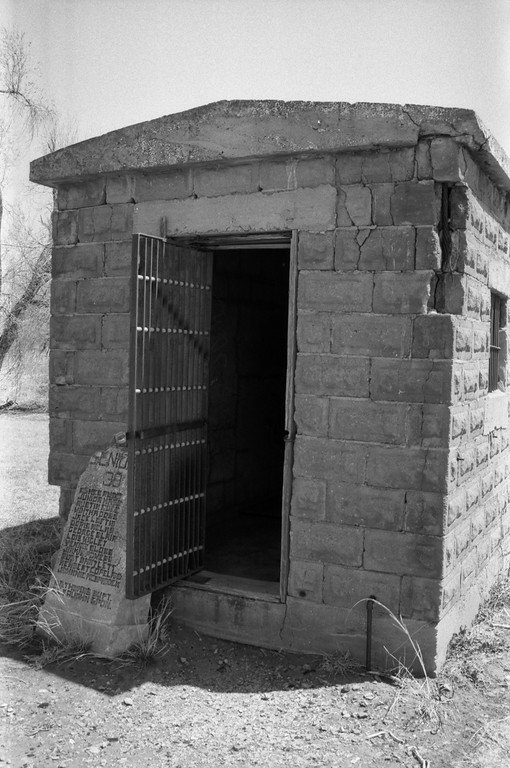 One Room Jail - Route 66 - Texola, Oklahoma