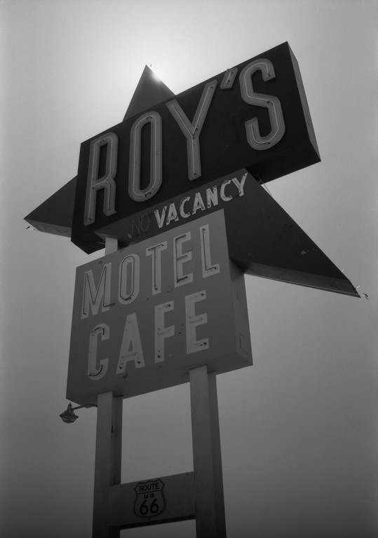 Roy's Motel and Cafe in Amboy, California
