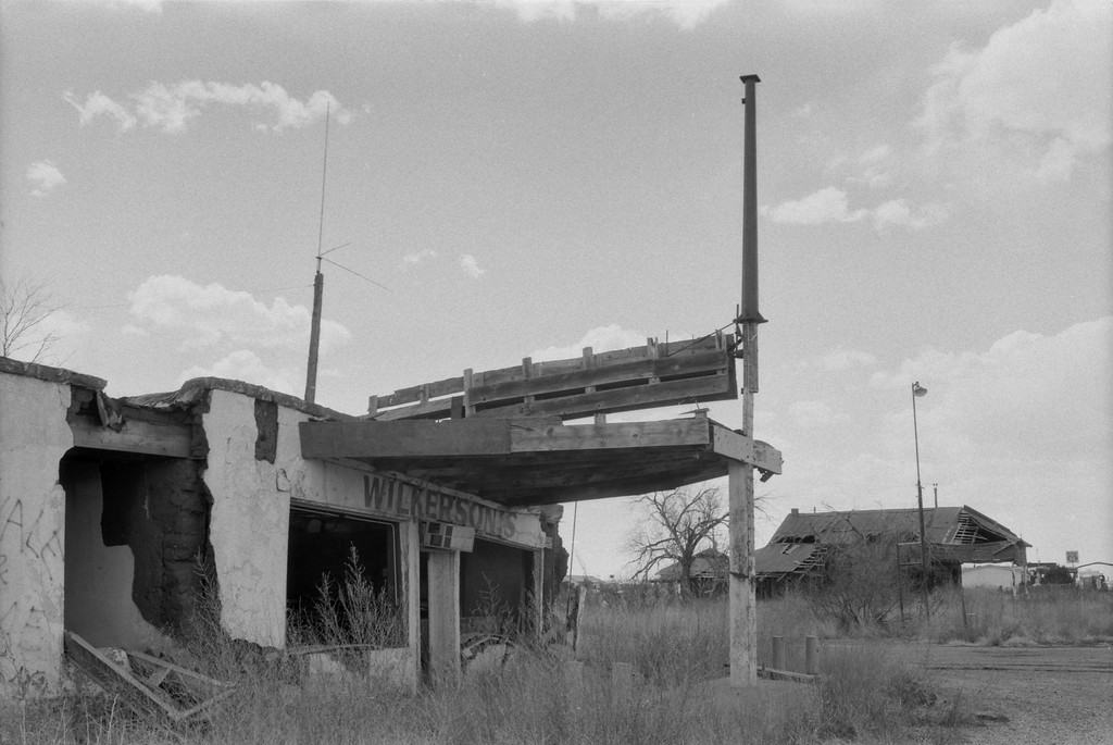 Wilkerson's Gas Station and Store - Route 66 - Newkirk, New Mexico