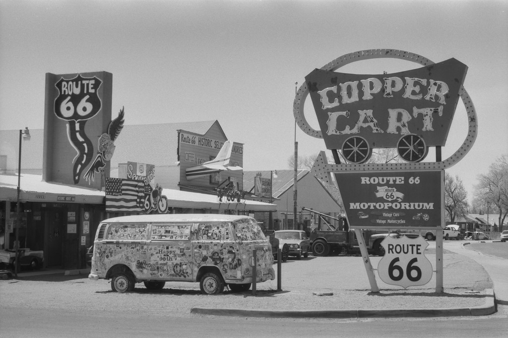 Copper Cart - Route 66 - Seligman, Arizona