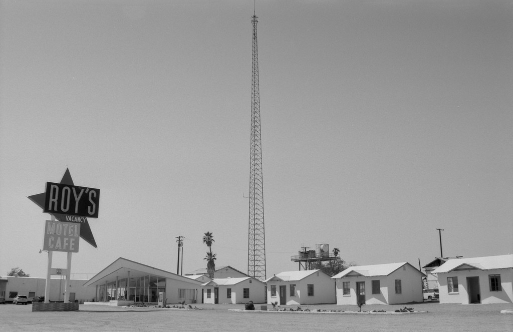 Roy's Motel and Cafe in Amboy, California