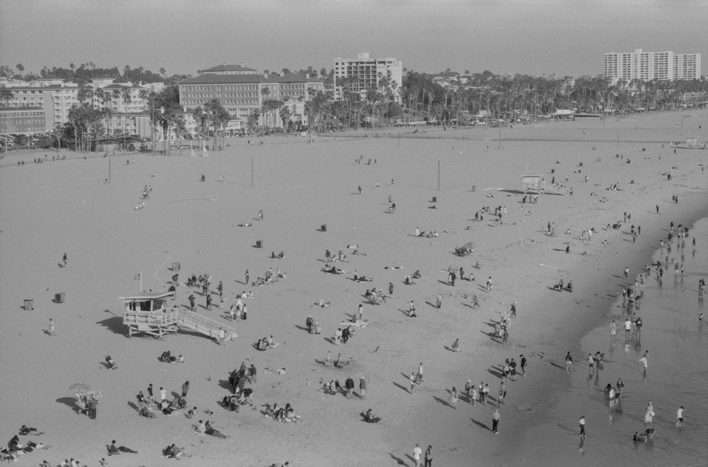 Santa Monica Beach - Route 66 - Santa Monica, California