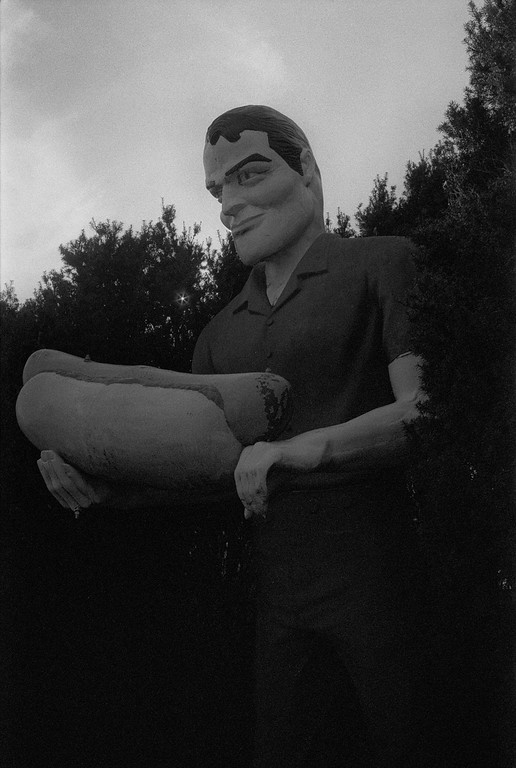Hot Dog Muffler Man - Route 66 - Atlanta, Illinois