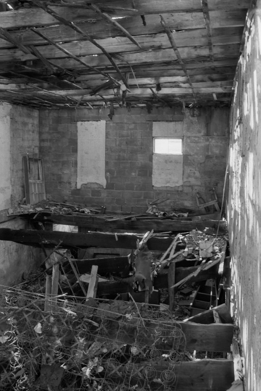 Abandoned Gas Station Garage - Route 66 - Oklahoma