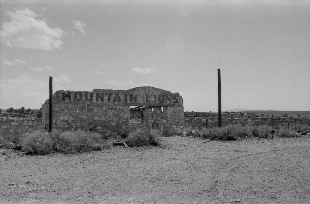 Mountain Lions Zoo - Route 66 - Two Guns, Arizona