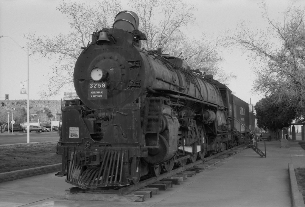 Atchison, Topeka and Santa Fe Railway Locomotive #3759 - Route 66 - Kingman, Arizona