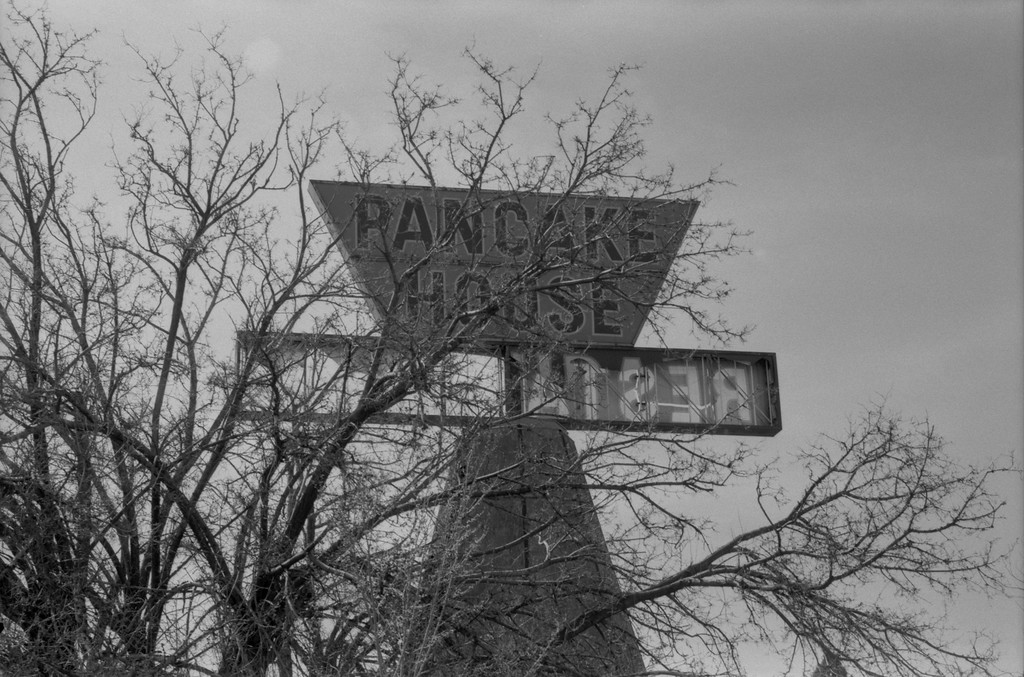 Abandoned Pancake House at Fort Courage - Route 66 - Houck, Arizona
