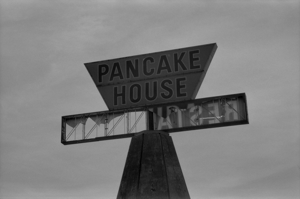 Abandoned Pancake House at Fort Courage - Route 66 - Houck, Arizona
