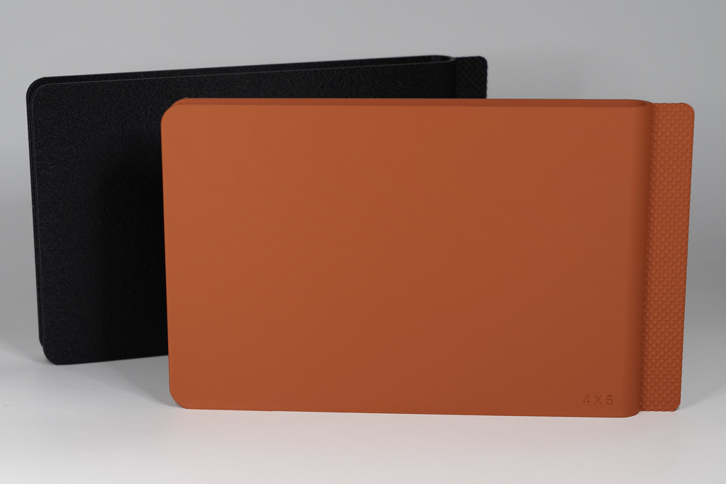 3D-Printed 4x5 Field Camera Ground Glass Protector