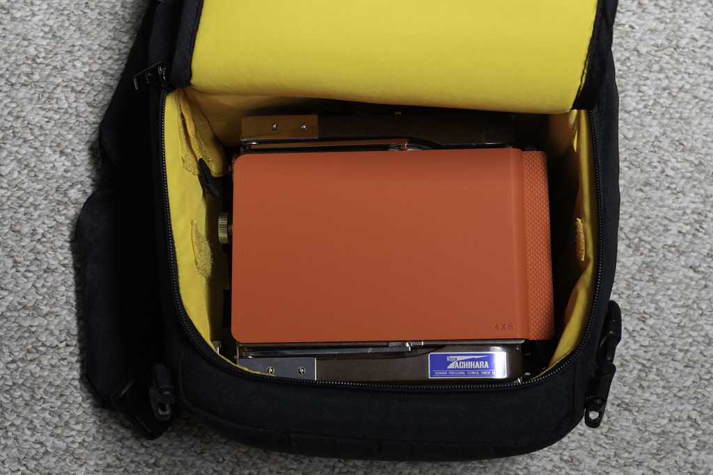 3D-Printed 4x5 Field Camera Ground Glass Protector
