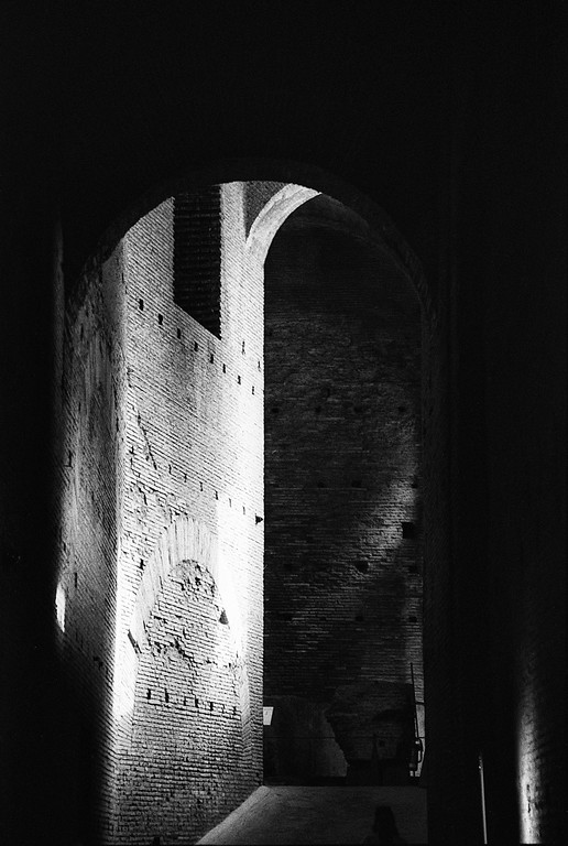 Domitian's Imperial Ramp - Roman Forum in Rome, Italy