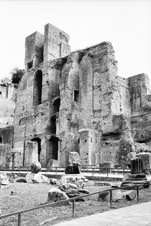 Baths of Caracalla - Roman Forum in Rome, Italy
