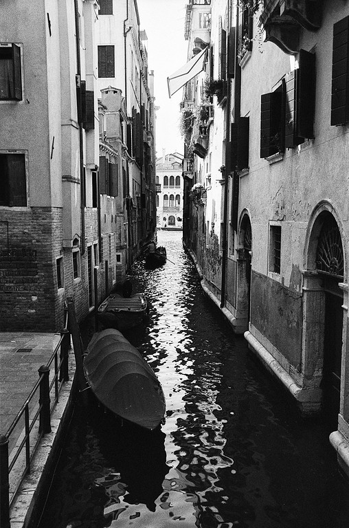 Narrow Canal - Venice, Italy
