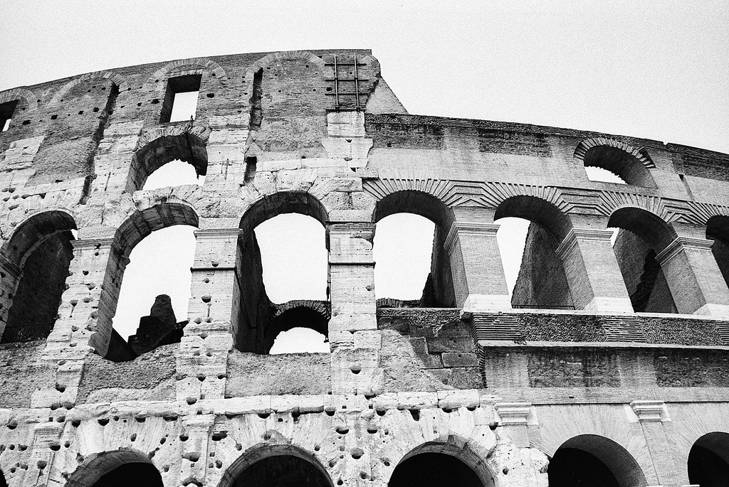 Colosseum - Roman Forum in Rome, Italy