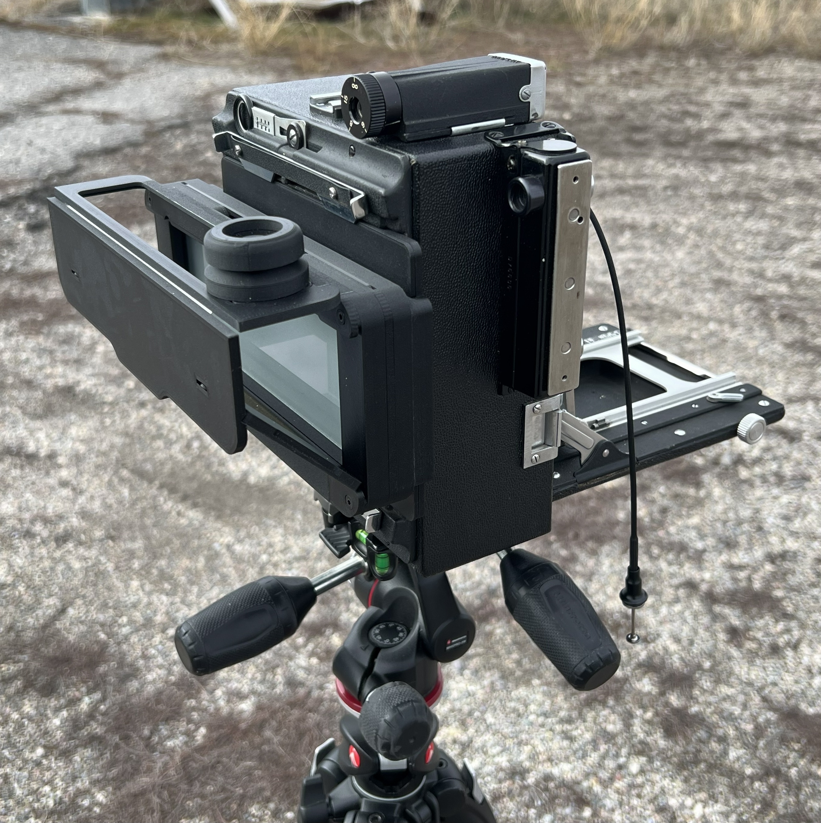 6X Mini on 1955 Graflex Pacemaker - Viewfinder