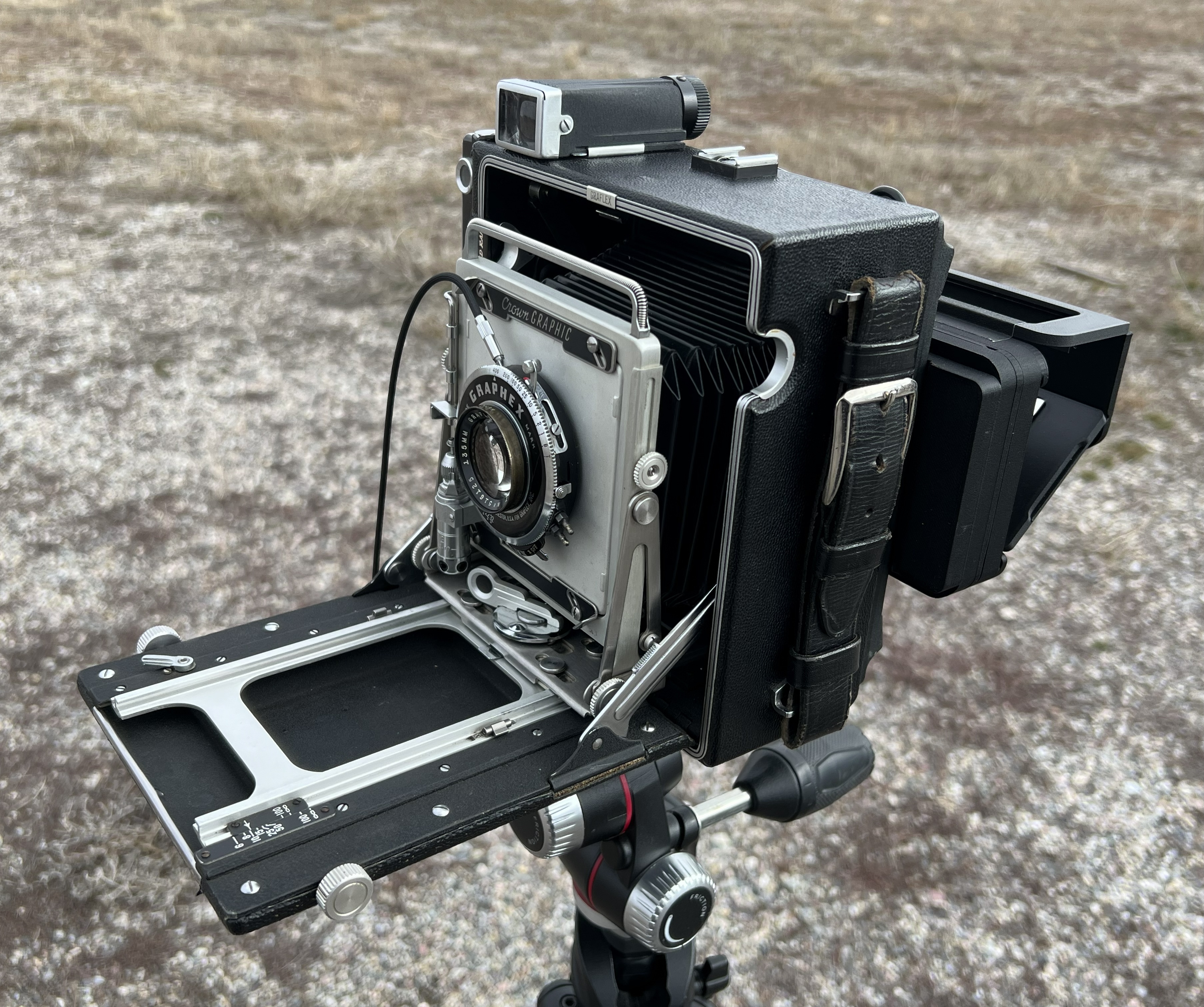 6X Mini on 1955 Graflex Pacemaker - Viewfinder