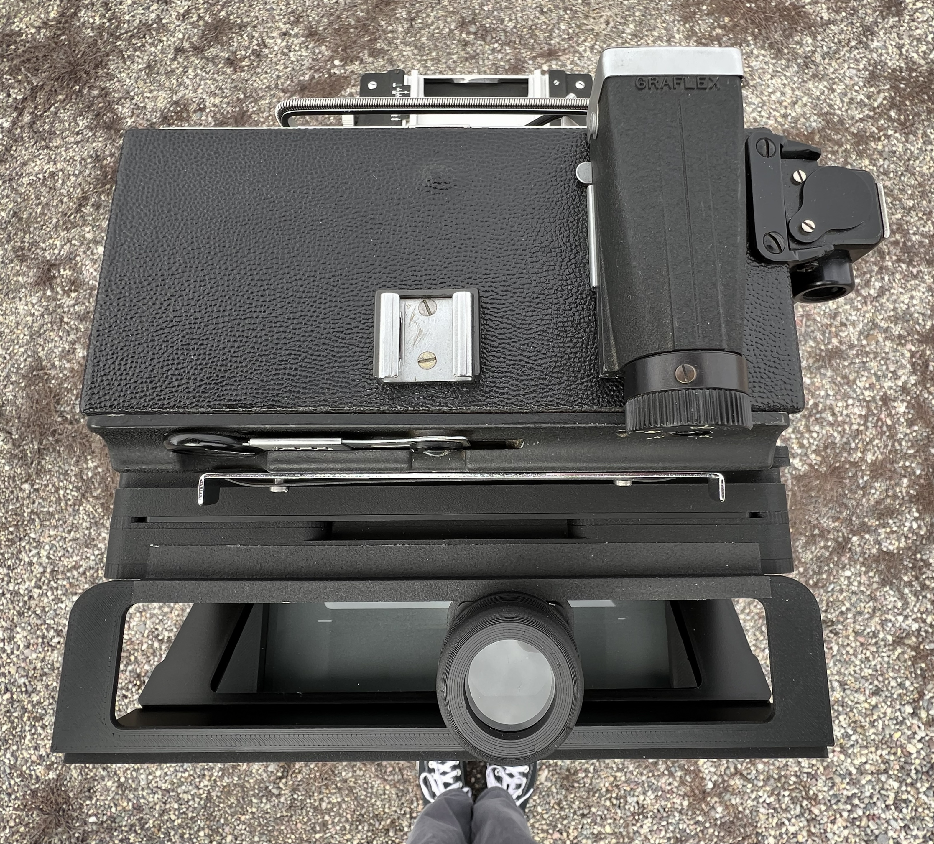 6X Mini on 1955 Graflex Pacemaker - Viewfinder